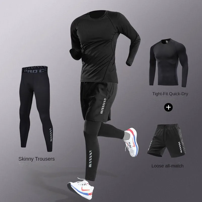 3-7Pcs Men's Ice Fiber Quick-D - Running Jogging Gear avis et prix