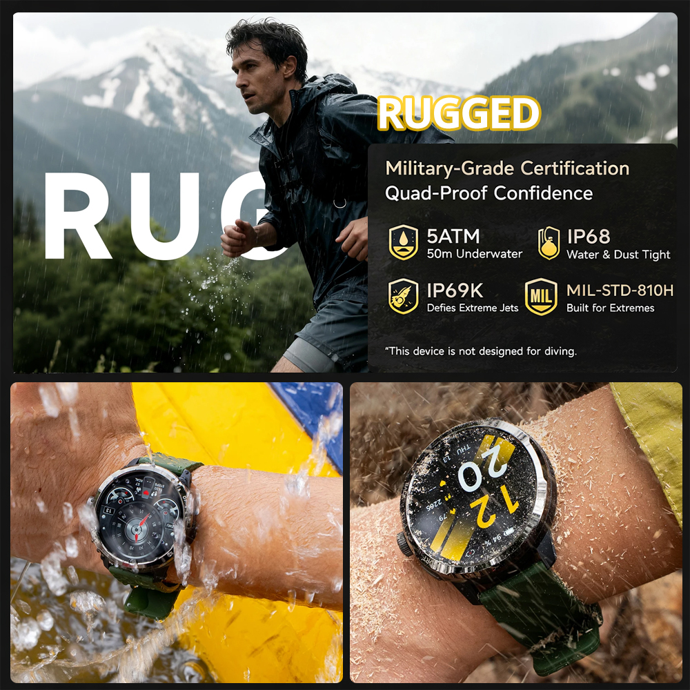 Ulefone Armor Watch Pro Smartw - Gps Running Watch avis et prix