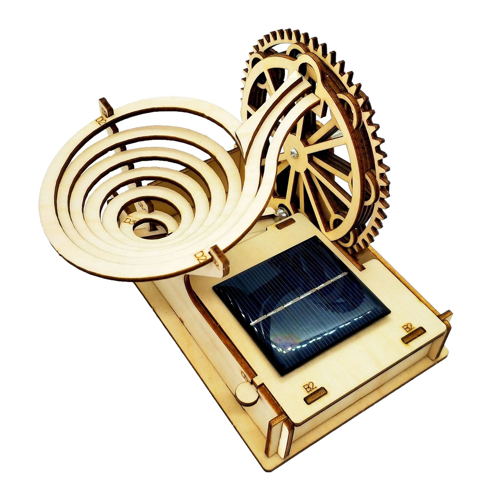 Practical 3D Wooden Marble Run - Running Gear Vehicle avis et prix