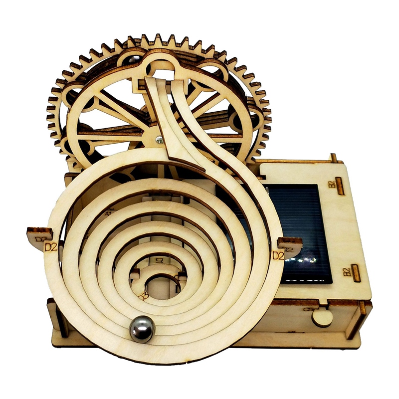 Practical 3D Wooden Marble Run - Running Gear Vehicle avis et prix
