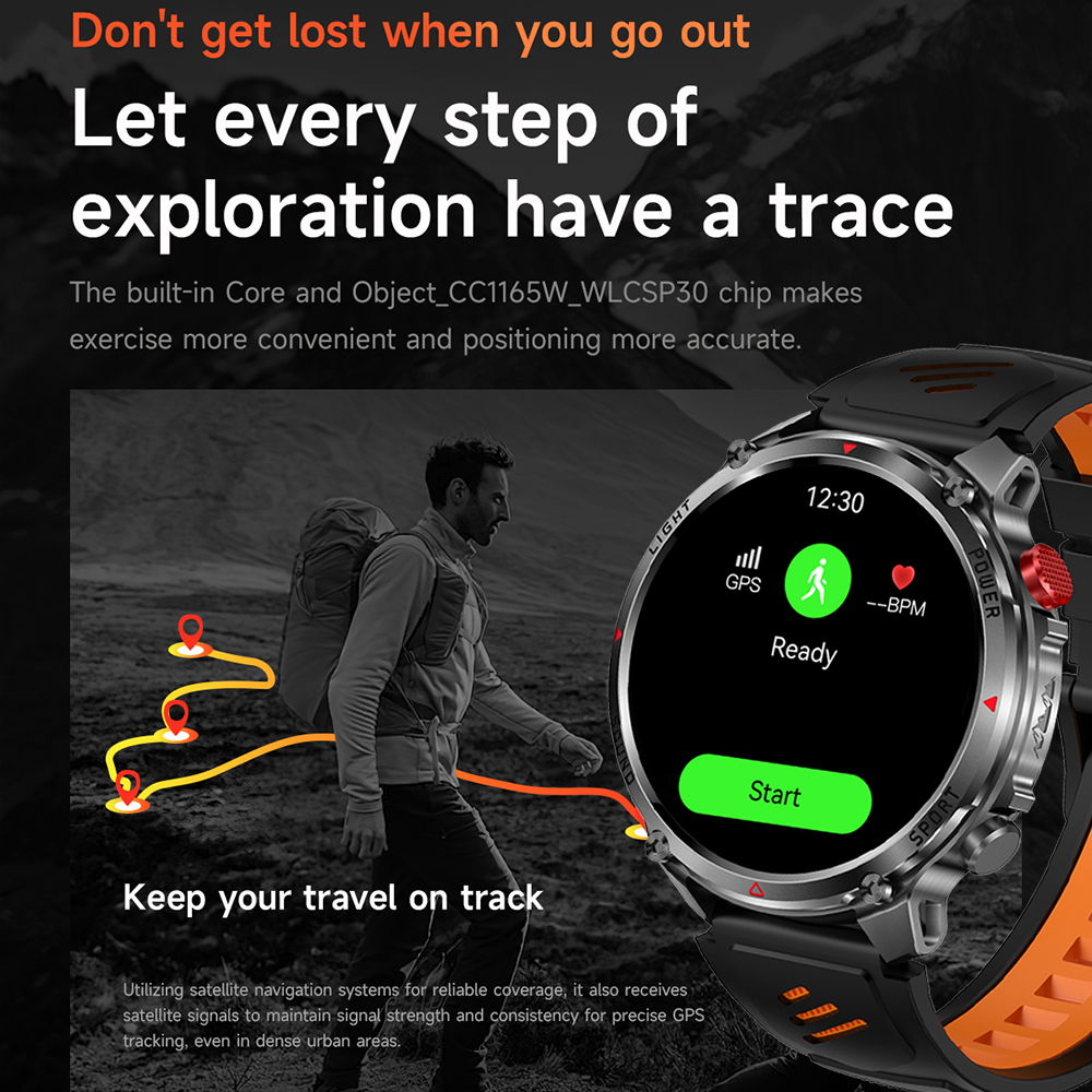 2026 New T-Rex3 Ultra 1100mAh  - Gps Running Watch avis et prix