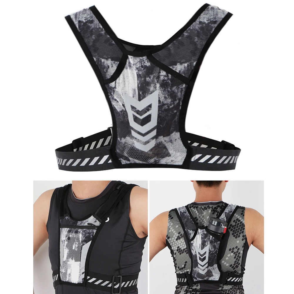 Reflective Running Vest with P - Running Jogging Gear avis et prix