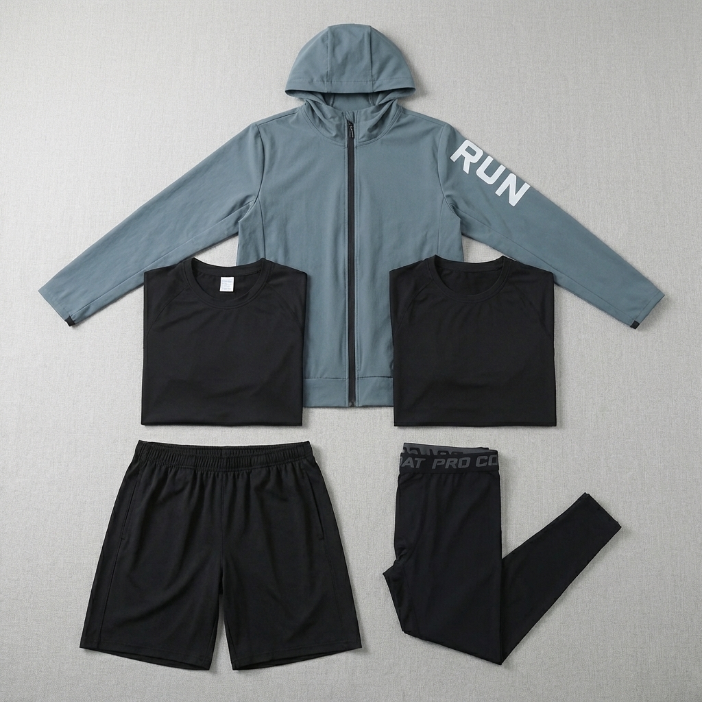 Fitness Full 5 Piecs Set Track - Running Gear For Marathon avis et prix