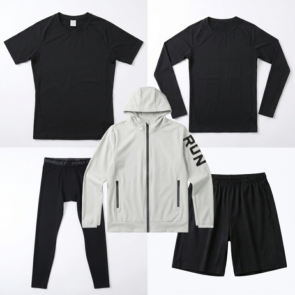 Fitness Full 5 Piecs Set Track - Running Gear For Marathon avis et prix