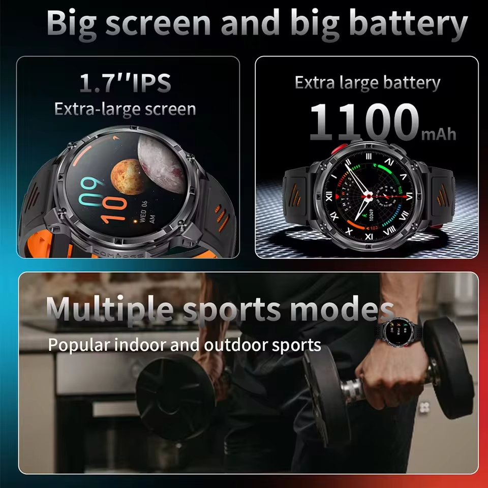 2026 New T-Rex3 Pro 1100mAh Ba - Gps Running Watch avis et prix