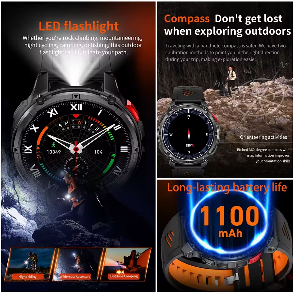 2026 New T-Rex3 Pro 1100mAh Ba - Gps Running Watch avis et prix