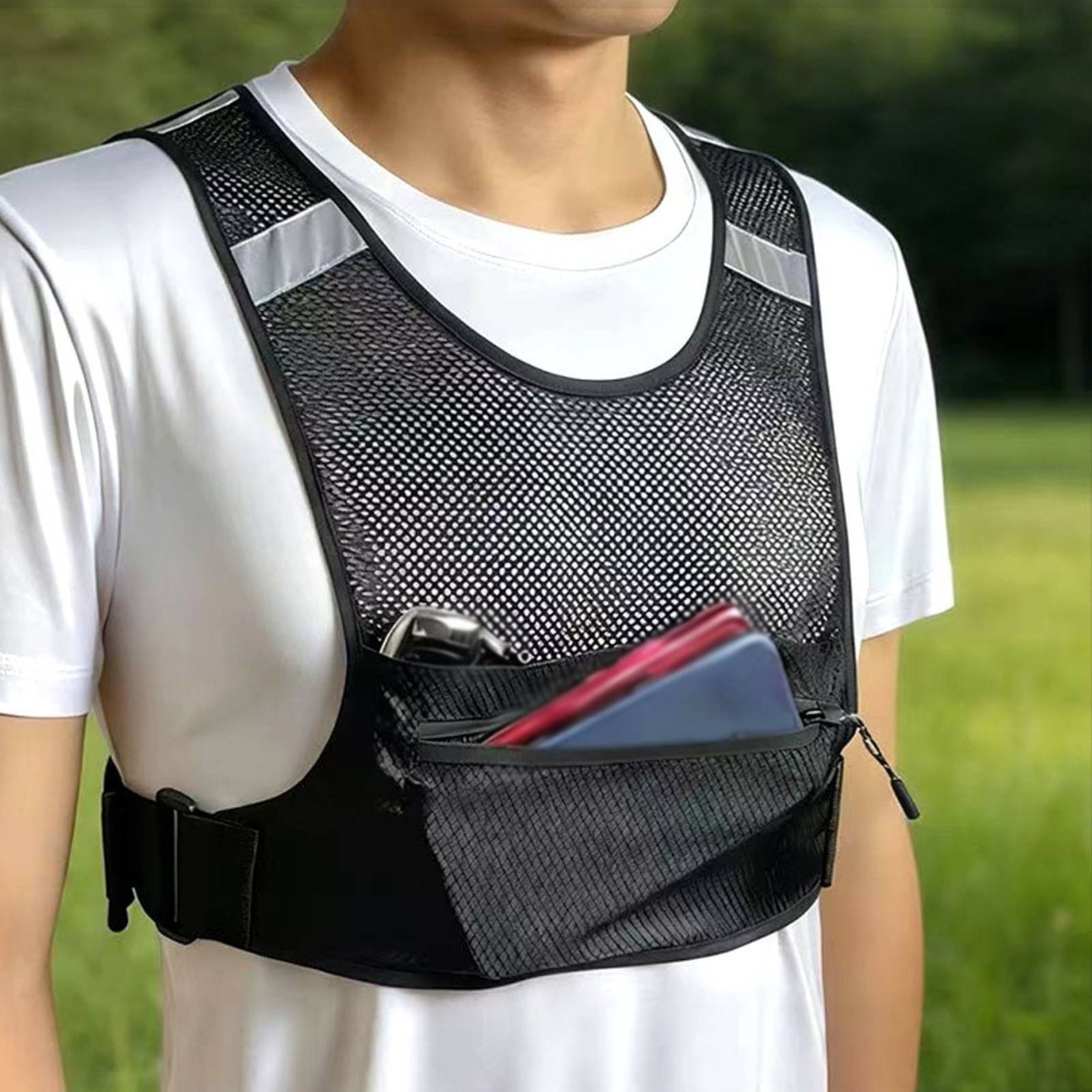 Reflective Running Vest Lightw - Running Gear For Your Phone avis et prix
