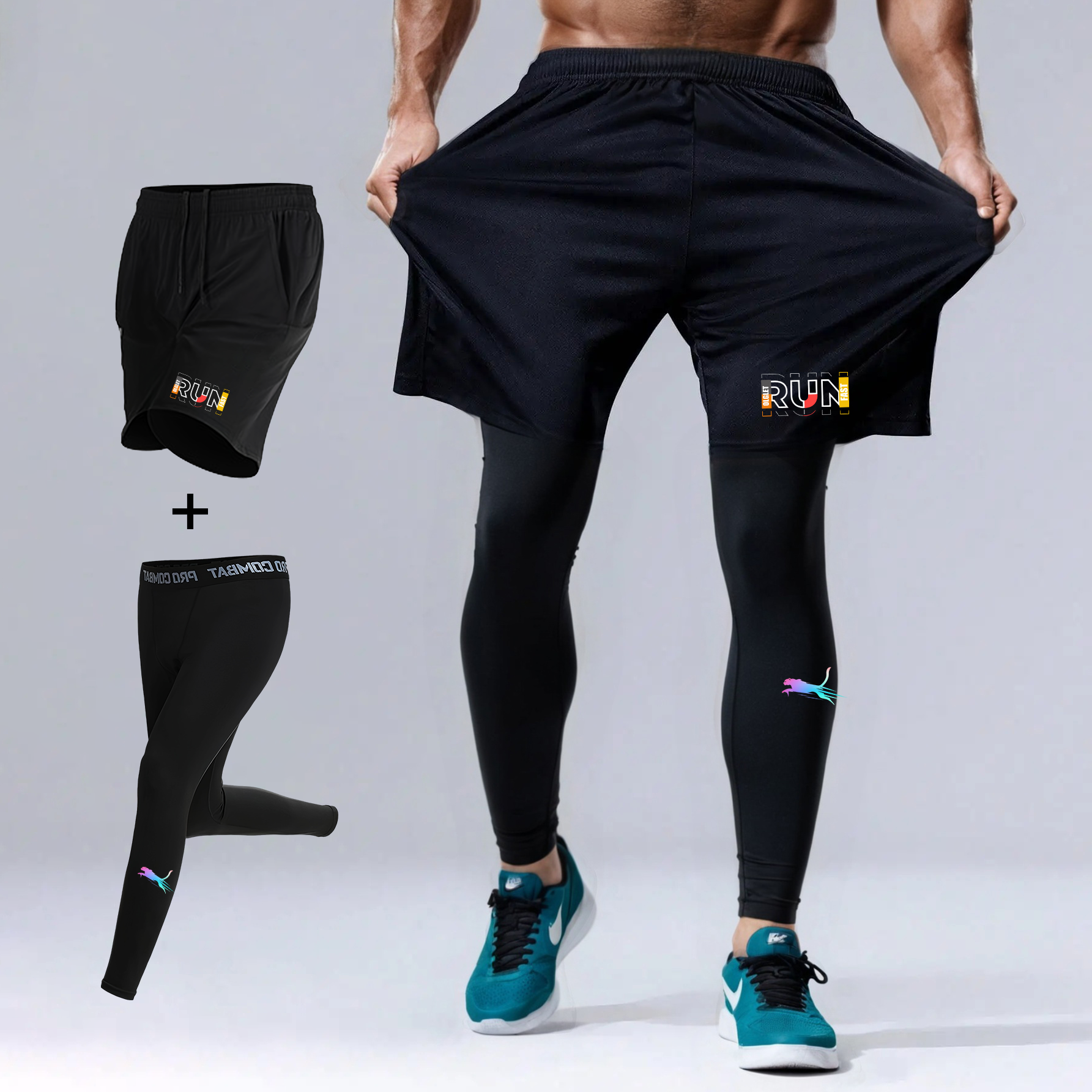 Men's 2 Piece Running Set Quic - Running Jogging Gear avis et prix