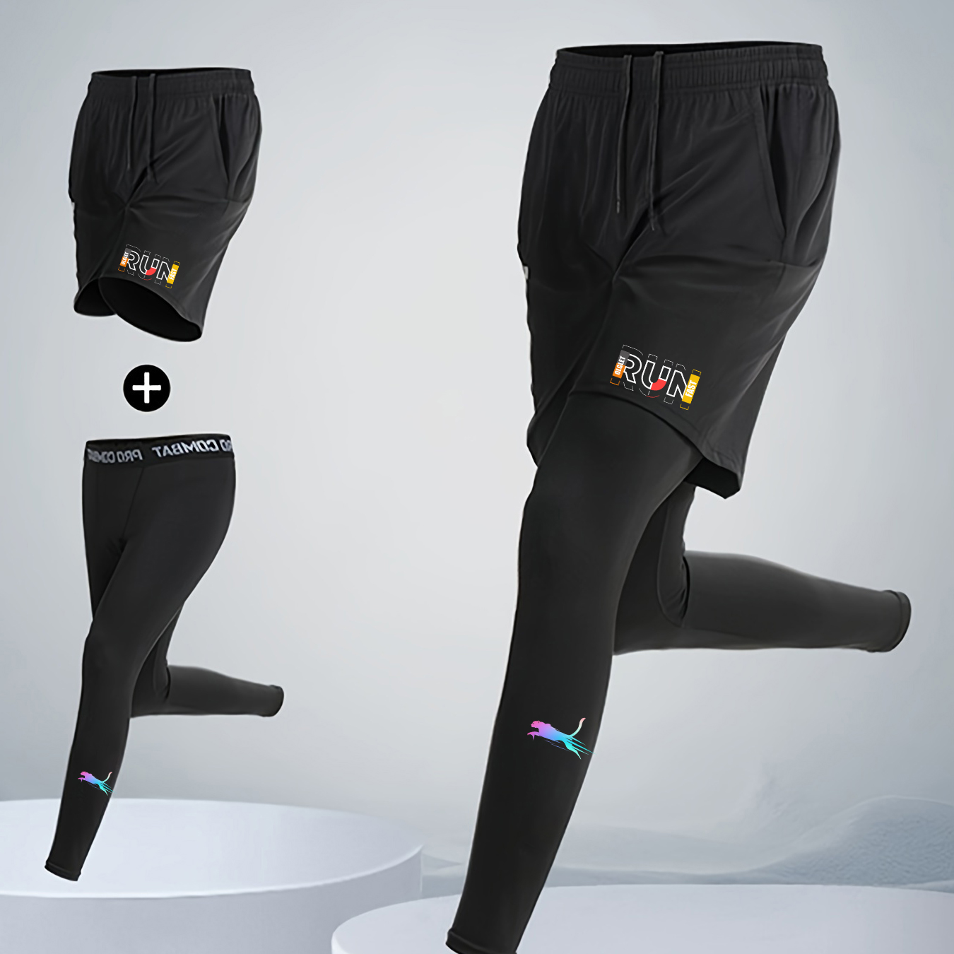 Men's 2 Piece Running Set Quic - Running Jogging Gear avis et prix