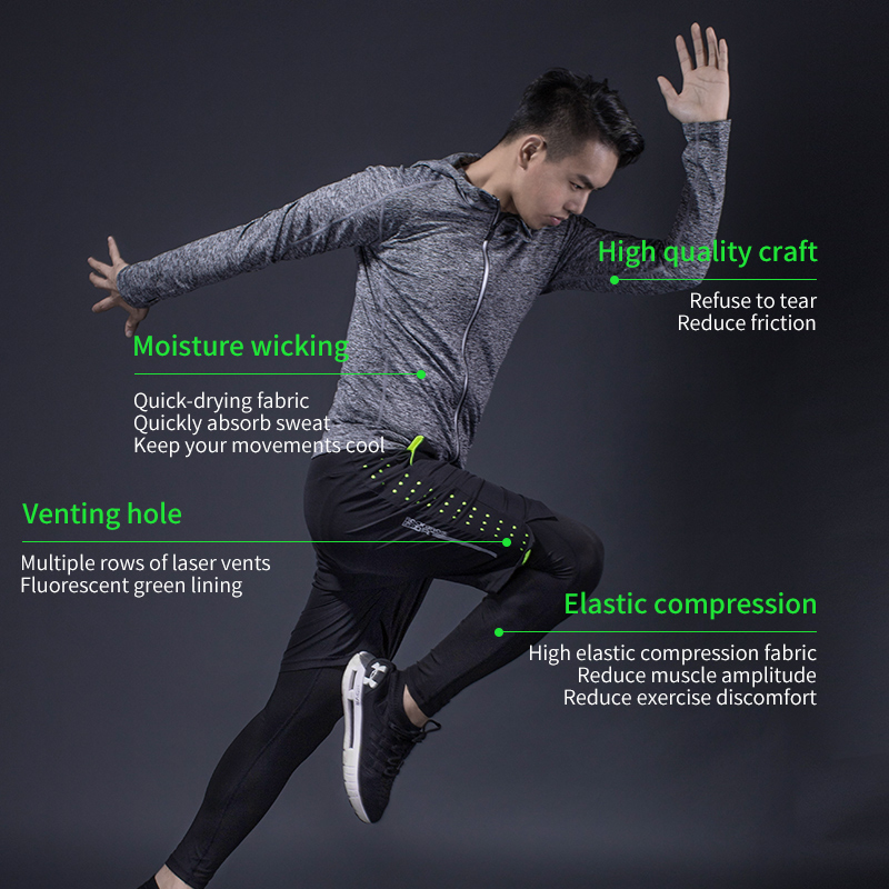 ROCKBROS Men's Tracksuit Gym F - Running Jogging Gear avis et prix