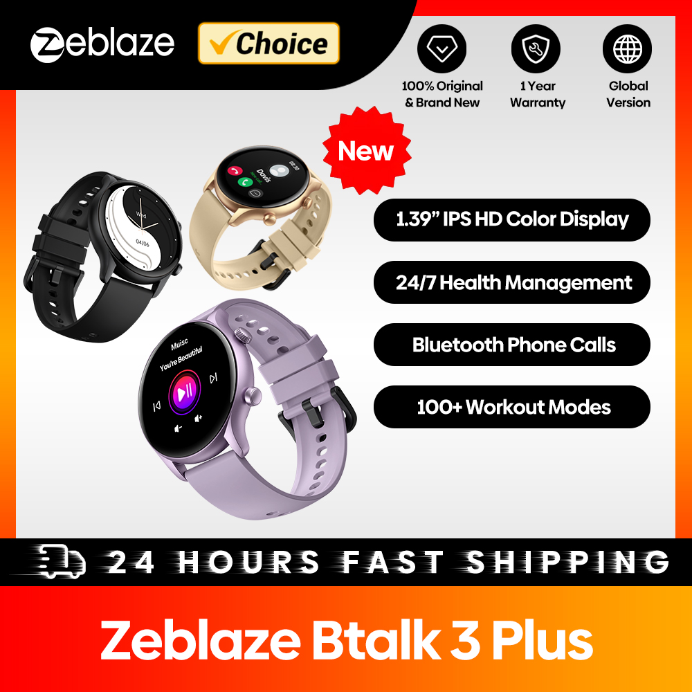 New Zeblaze Btalk 3 Plus Voice - Gps Running Watch avis et prix