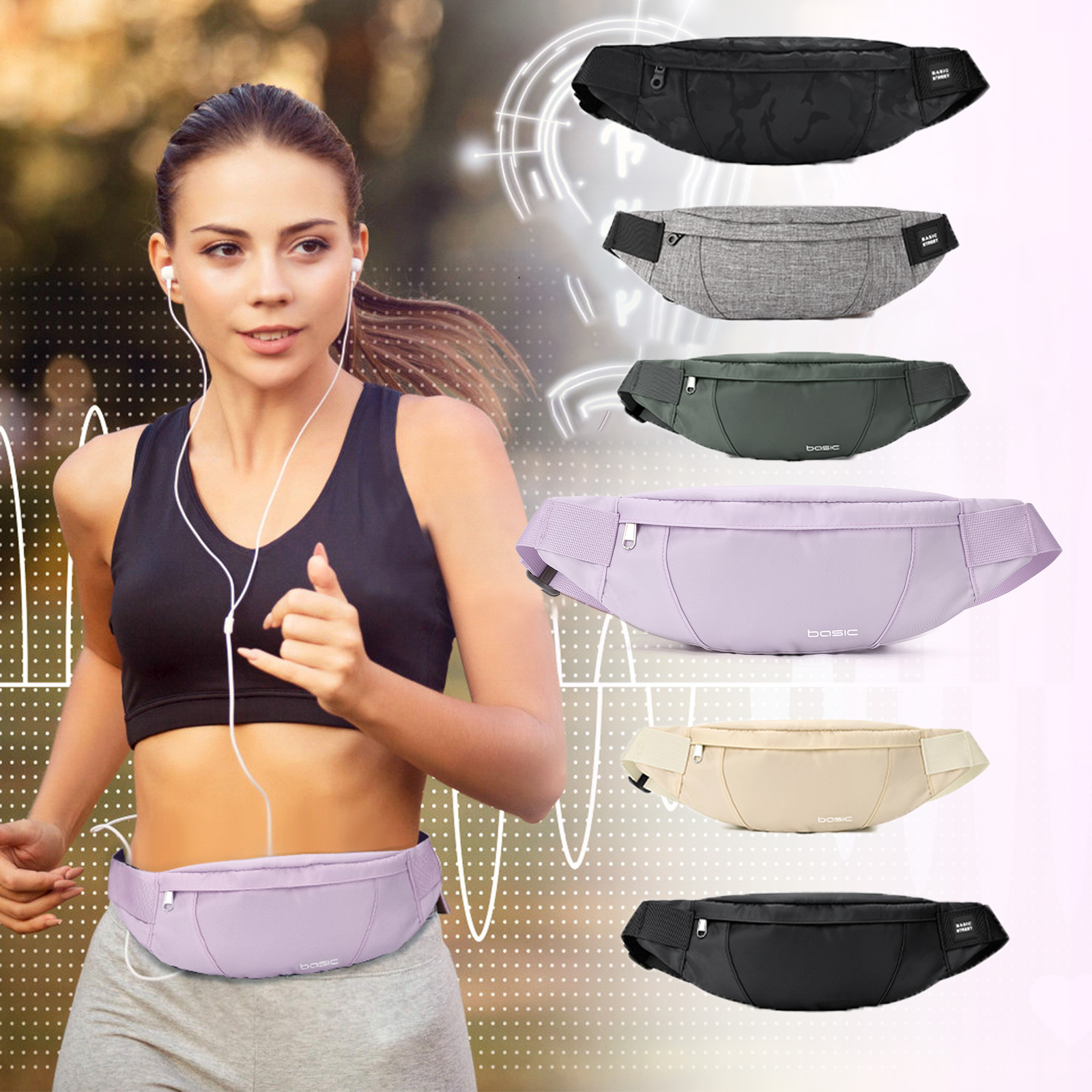 Fashion Running Waist Bag Wate - Running Jogging Gear avis et prix