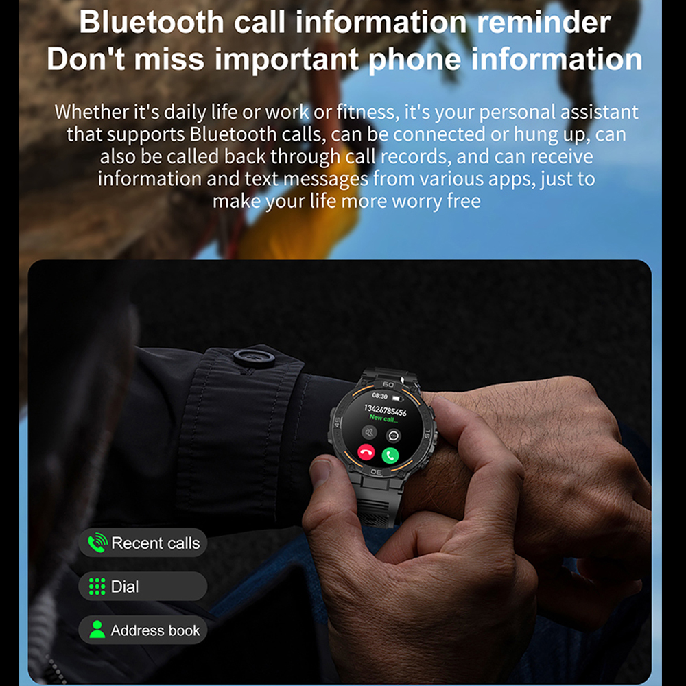 2026 New Military Outdoor Smar - Gps Running Watch avis et prix