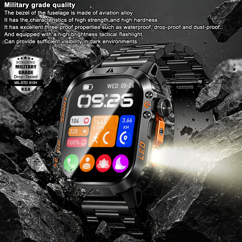 2026 New 1200 mAh Battery Mili - Gps Running Watch avis et prix